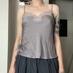 Victorias Secret grey camisole top